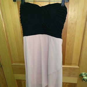 Beautiful Strapless High Low Dress!